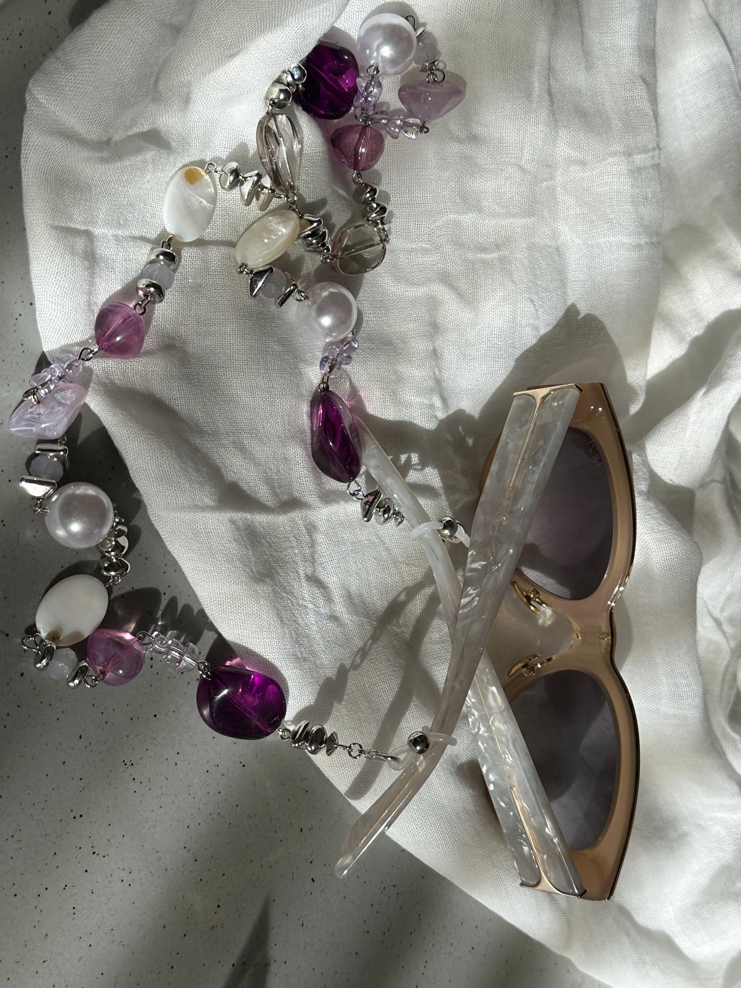 Purple Glasses Chain