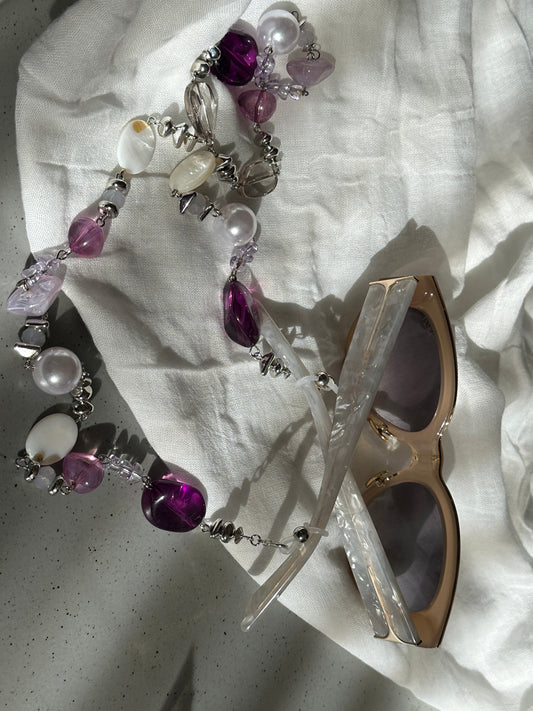 Purple Glasses Chain