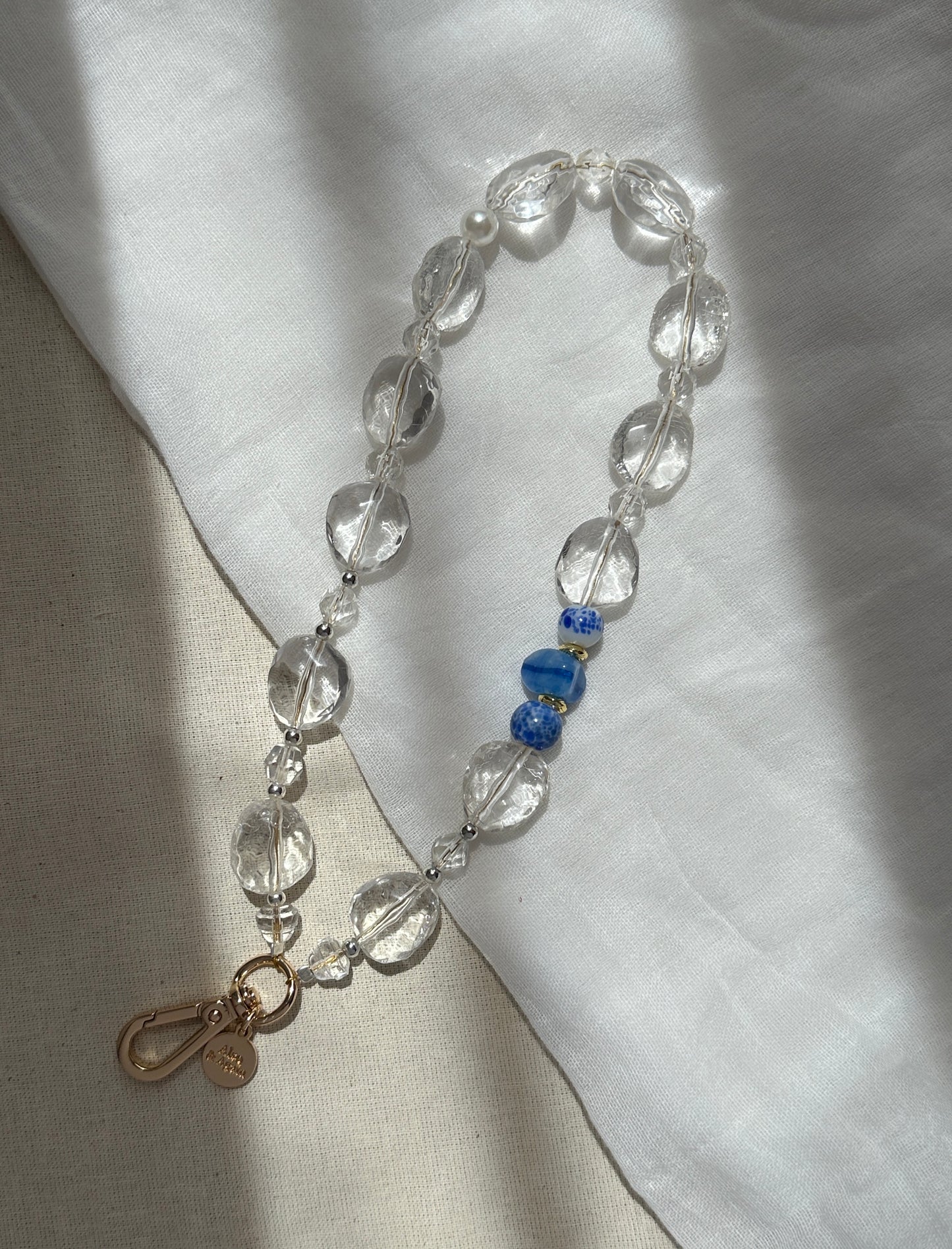 Clear phone chain